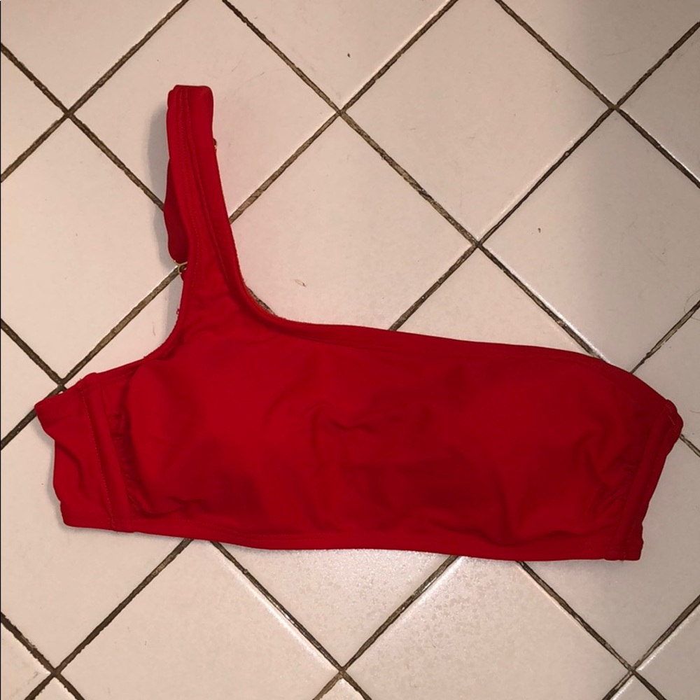Target red bikini top